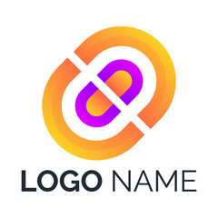 Modern Logo Design Template. Colorful Logo Vector, Icon Concept.