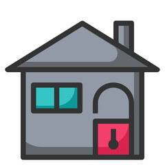 lockdown line color icon