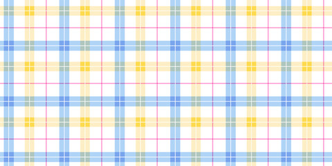 Plaid. Checkered background. Abstract vector geometric pattern. Seamless pattern on the fabric.