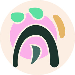 Modern abstract. Minimal covers design. Colorful geometric background, vector illustration.