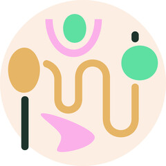 Modern abstract. Minimal covers design. Colorful geometric background, vector illustration.