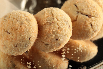 Chocolate Chip and Coconut Cookies