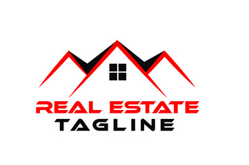 Real estate new creative logo design