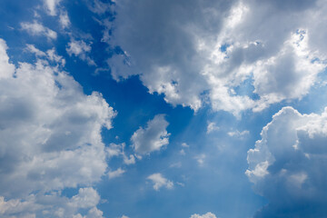 Obraz premium The Clouds with blue sky