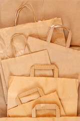 Recycled packaging ,craft packages for packaging goods from online stores, eco friendly packaging...