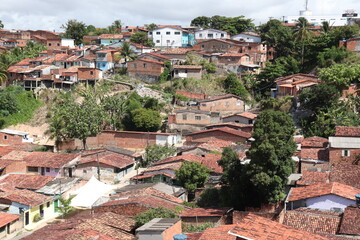 Obraz premium This Brazilian slum is called the Reginaldo's grotto, city of Maceio, state of Alagoas.