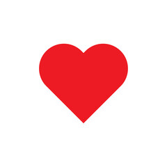 Red heart icon