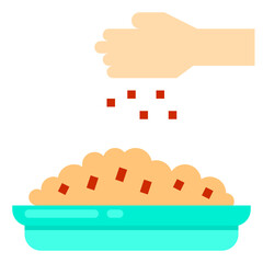 Obraz premium Cooking flat icon