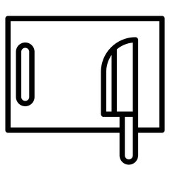 Board line icon