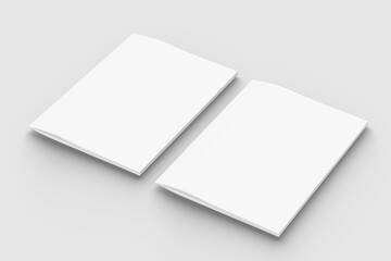 brochure and magazine mockup design