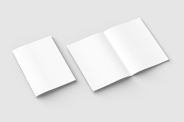 brochure and magazine mockup design