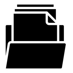 Document glyph icon