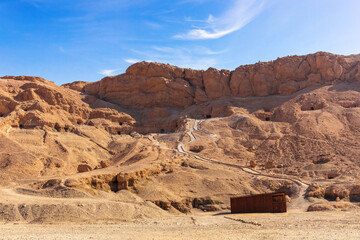 Valley of the Kings, tombs in the rock, Luxor, Egypt