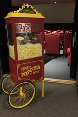 Cinema and popcorn