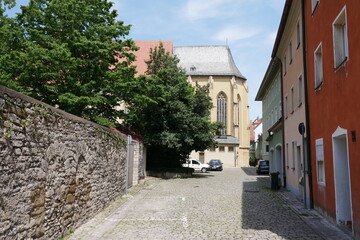 Altstadt mit Kirche in Kitzingen