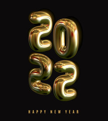 2022 Gold Numbers for New Year
