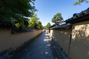 Fototapeta premium 金沢を代表する観光地・長町武家屋敷跡