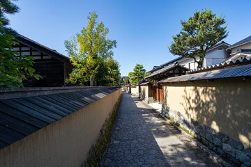 金沢を代表する観光地・長町武家屋敷跡