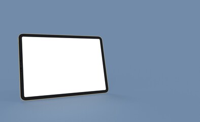 Fototapeta premium pc tablet computer ipad with blank 3d