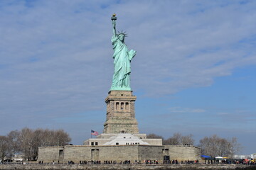 Fototapeta premium Island of Statue of Liberty, New York, United States of America