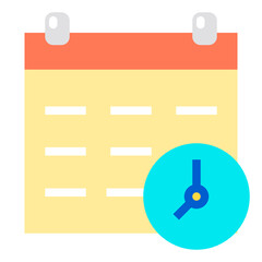 Calendar flat icon