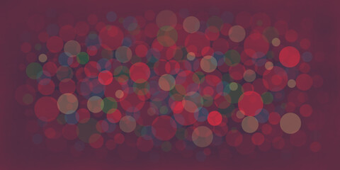 Stylish and colorful bokeh background