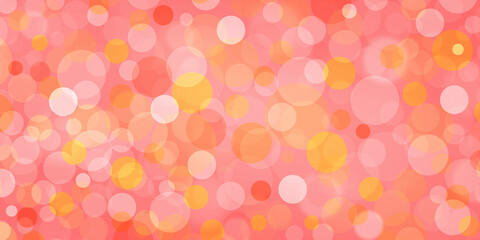 Colorful abstract bokeh background