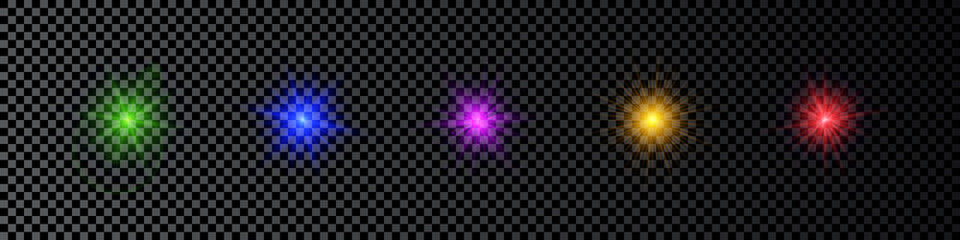 Light effect of lens flare