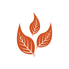 design tobacco leaf for company logo vector, Logo Business Template Vector