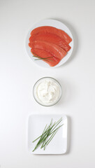 Snack and appetizer images for the food industry.