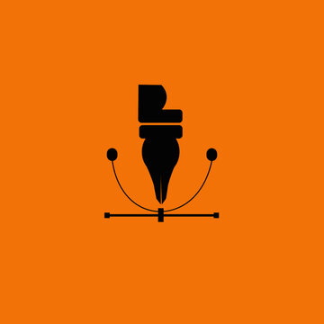 Pen tool ilustrator vector icon