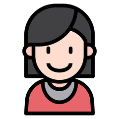 kid line icon