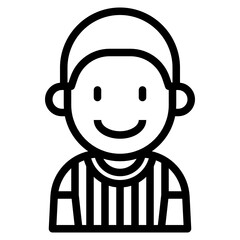 kid line icon
