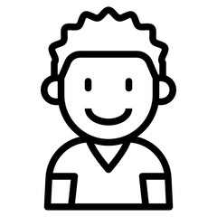 kid line icon