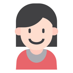 kid flat icon