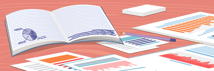 Visualize with business analytics. Work with statistical data analysis, changing indicators. Analyze statistical indicators, business data. Marketing research for presentation. Data financial report