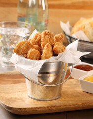 Snack and appetizer images for the food industry.
