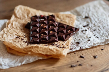 Home made chocolate.