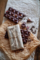 Home made chocolate.