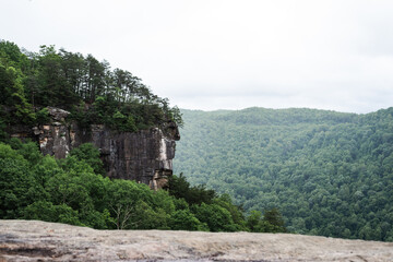 Fototapeta na wymiar Overlook New River Gorge National Park West Virginia