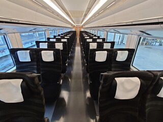 Fototapeta premium E657系普通車座席