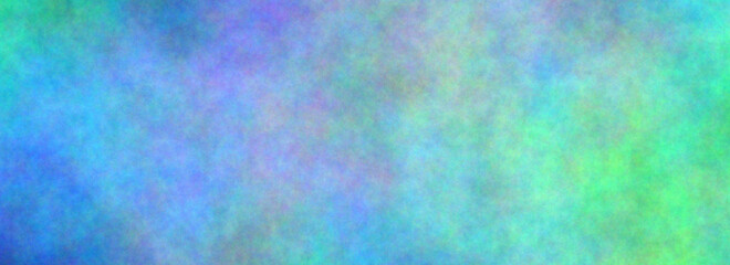 Blue with shades of green. Banner abstract background. Blurry color spectrum, texture background. Rainbow colors. Vivid colors spectrum background.