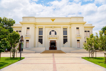 Obraz premium The Old City Hall Building in Chiang Mai Province, Thailand.