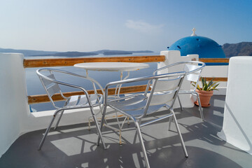 Fototapeta premium caldera of Santorini, Greece