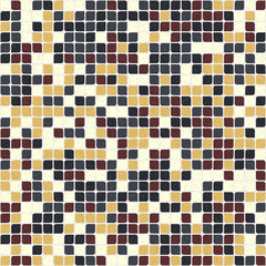 Fototapeta premium Abstract Geometric Pattern generative computational art illustration