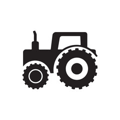 Obraz premium big tractor vector illustration design