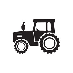 farms tractor vehicles transportation vector illustration design
