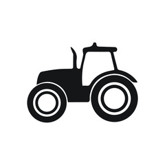 tractor vehicles transportations vector illustration design