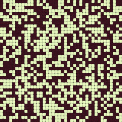 Fototapeta premium Abstract Geometric Pattern generative computational art illustration