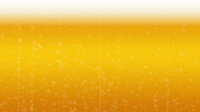 beer with bubbles and foam background, beer bubble close up, fresh and cool summer beverage wallpaper,blank template